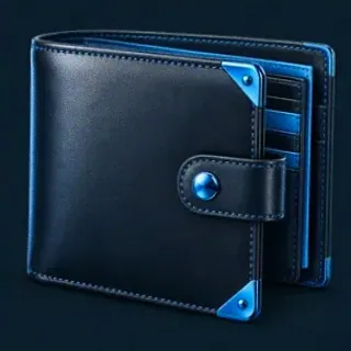Leather bifold wallet — A Big Candy